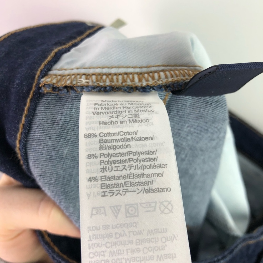 Madewell Curvy High Rise Skinny Jeans Lucille Dark - Picture 6 of 7